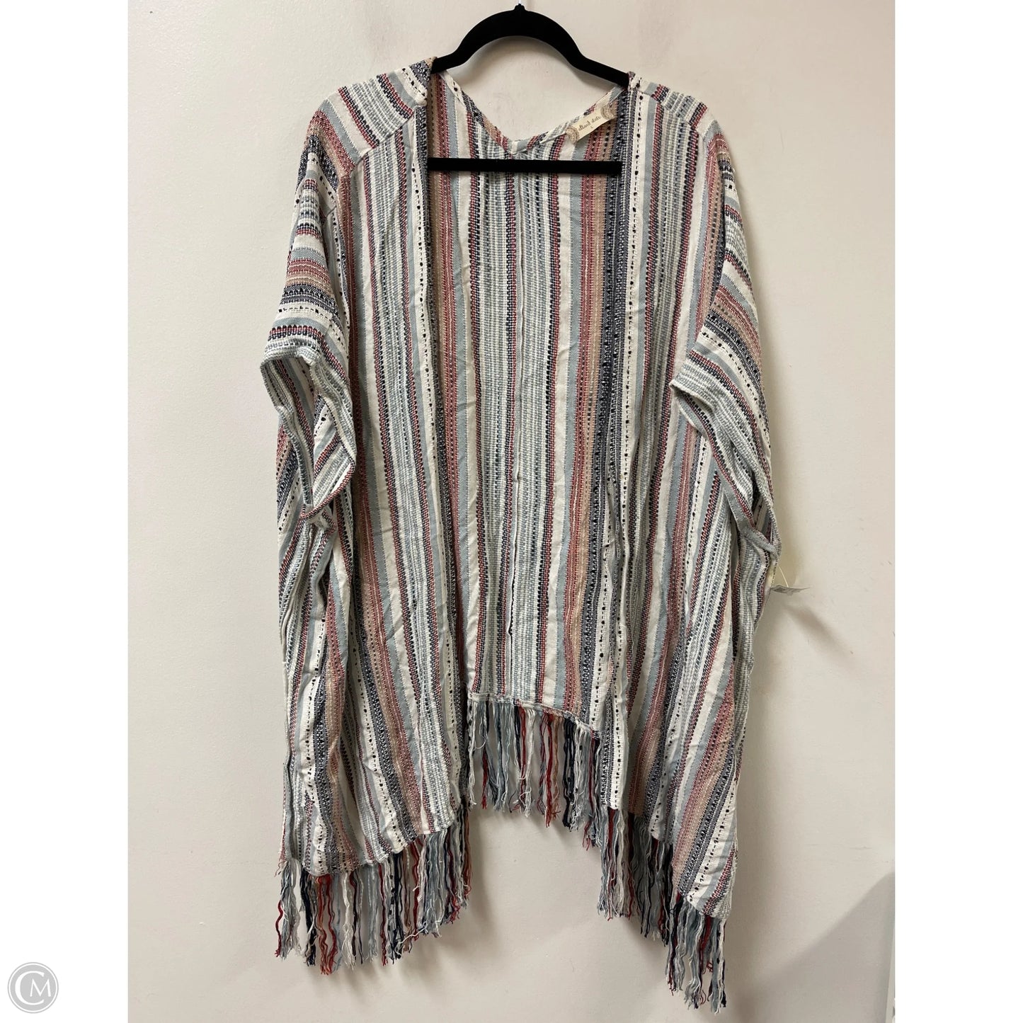 Kimono By Altard State In Striped Pattern, Size: L