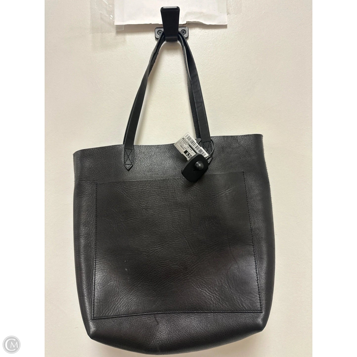 Handbag Leather By Madewell, Size: Medium