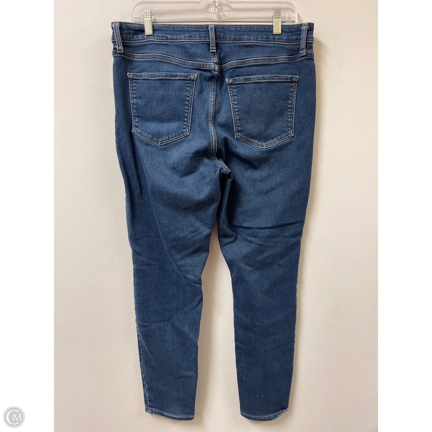 Jeans Skinny By Old Navy In Blue Denim, Size: 14