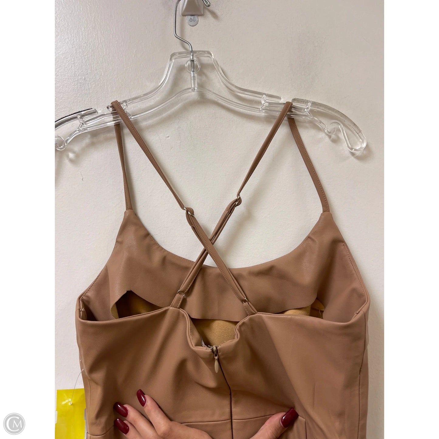 Dress Casual Midi By Fate In Brown, Size: M