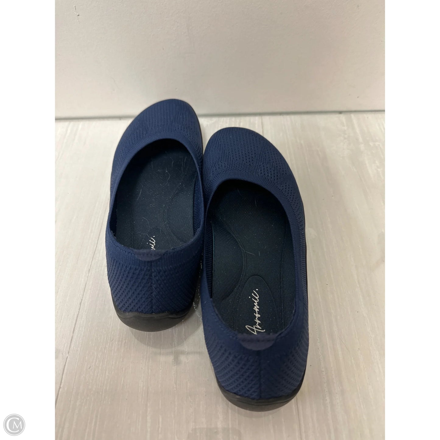 Shoes Flats By Clothes Mentor In Navy, Size: 8