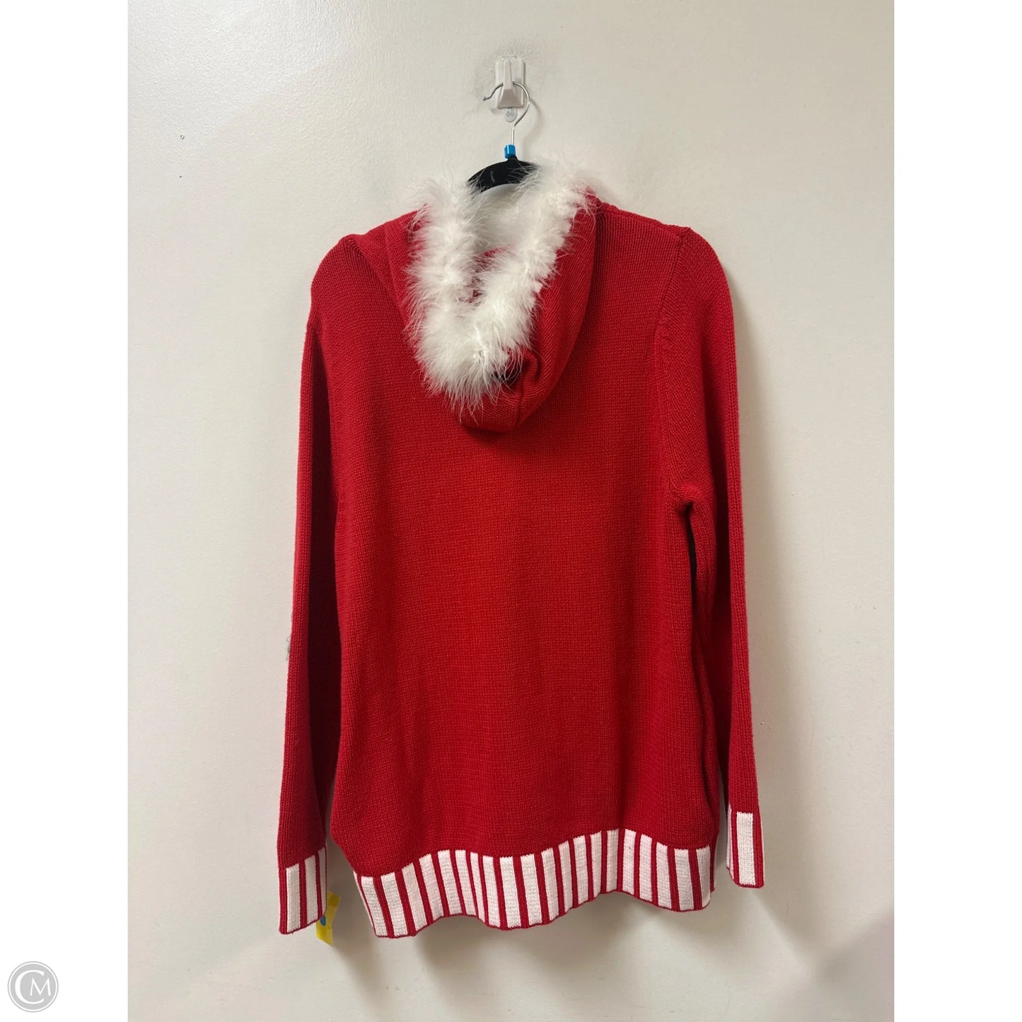 Sweater By Clothes Mentor In Red, Size: M
