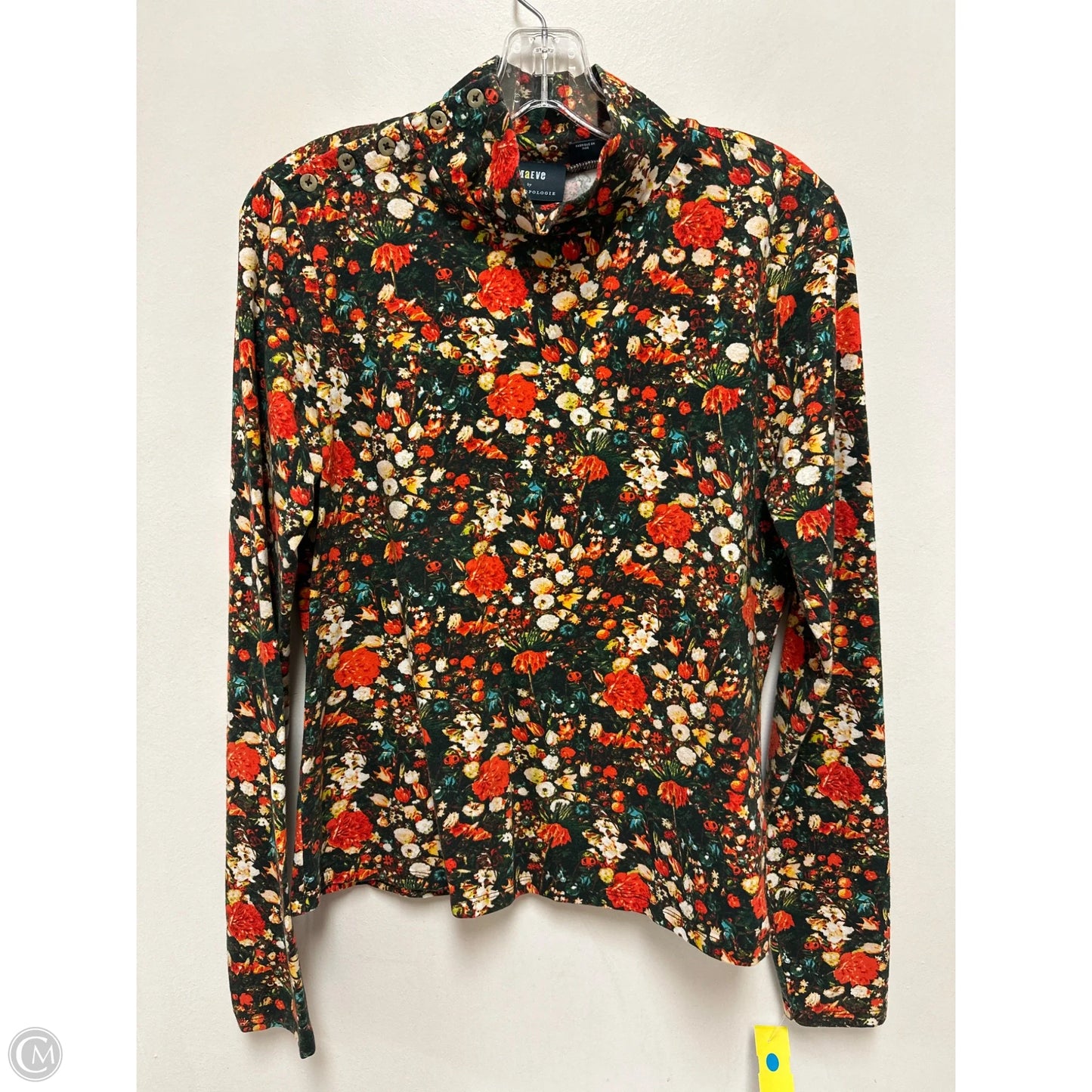 Top Long Sleeve By Maeve In Floral Print, Size: M