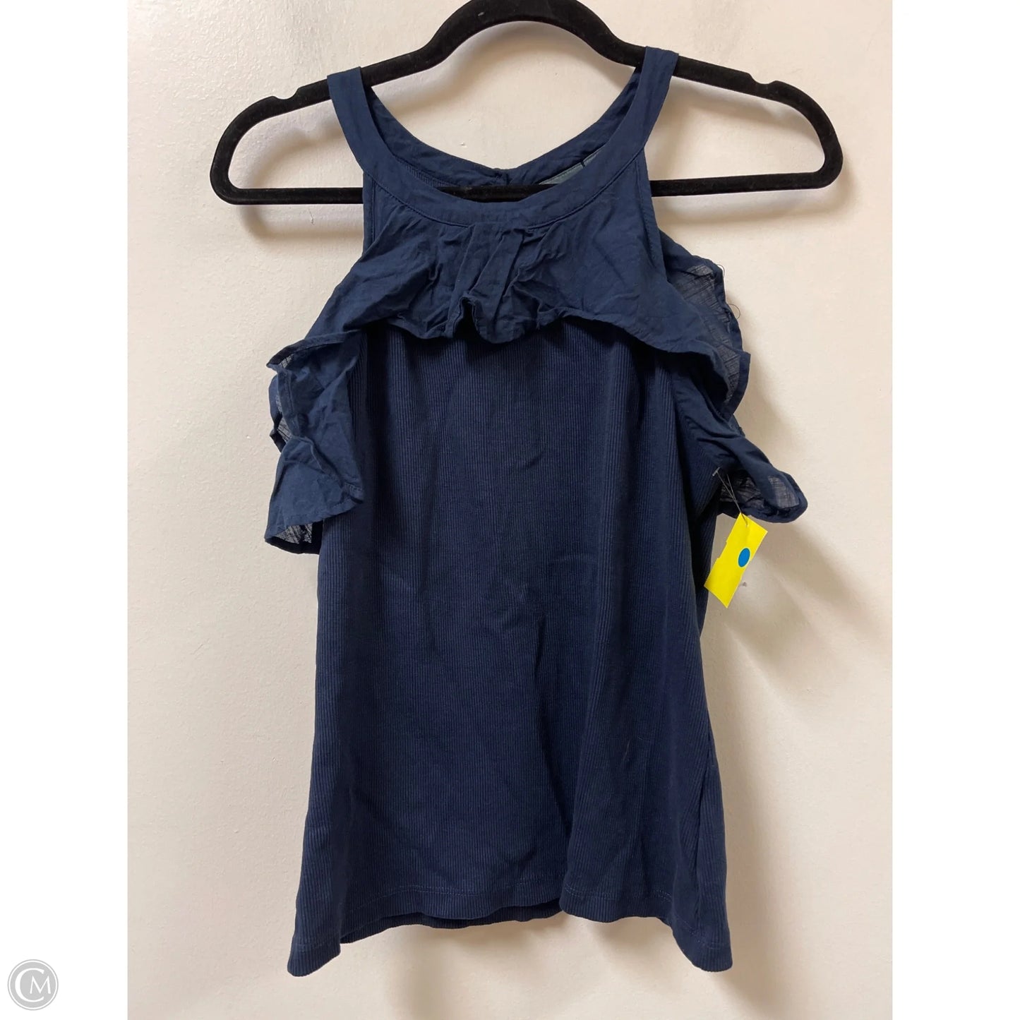 Top Sleeveless By Maeve In Navy, Size: M