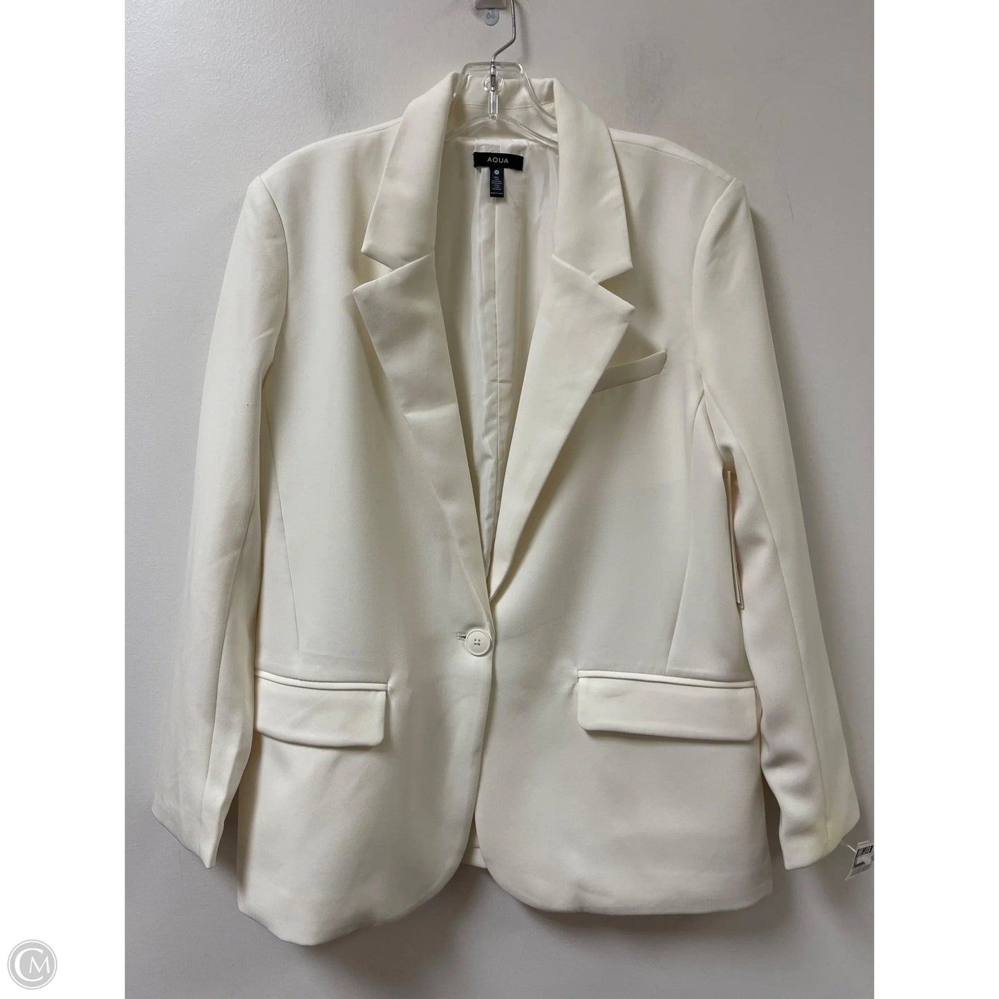 Blazer By Aqua In White, Size: M