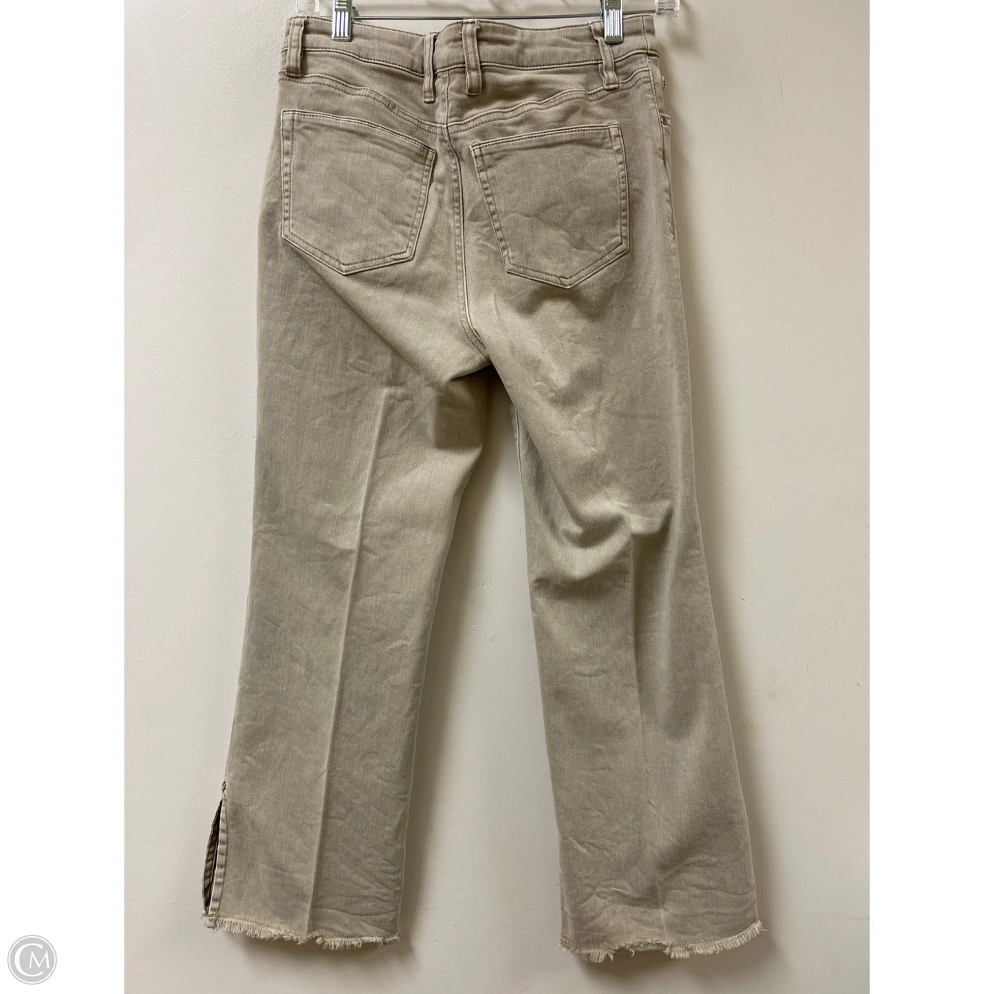 Jeans Cropped By Tommy Bahama In Cream Denim, Size: 2