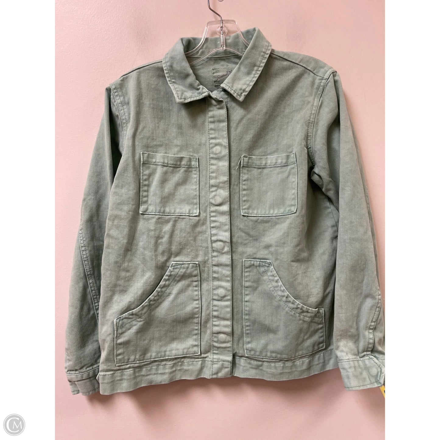 Blouse Long Sleeve By Universal Thread In Blue, Size: S