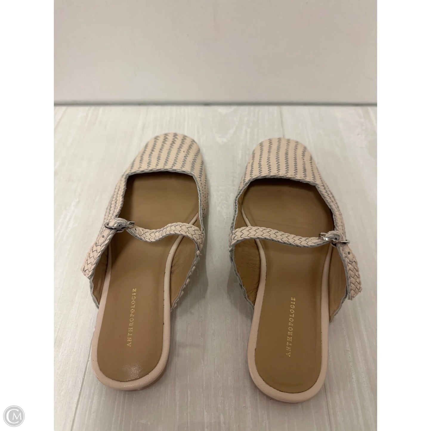Shoes Flats By Anthropologie In Cream, Size: 6