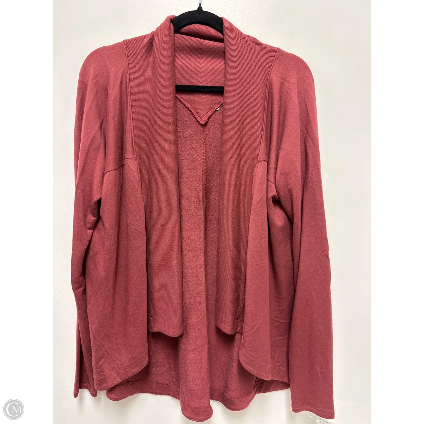 Sweater Cardigan By Clothes Mentor In Red, Size: Osfm