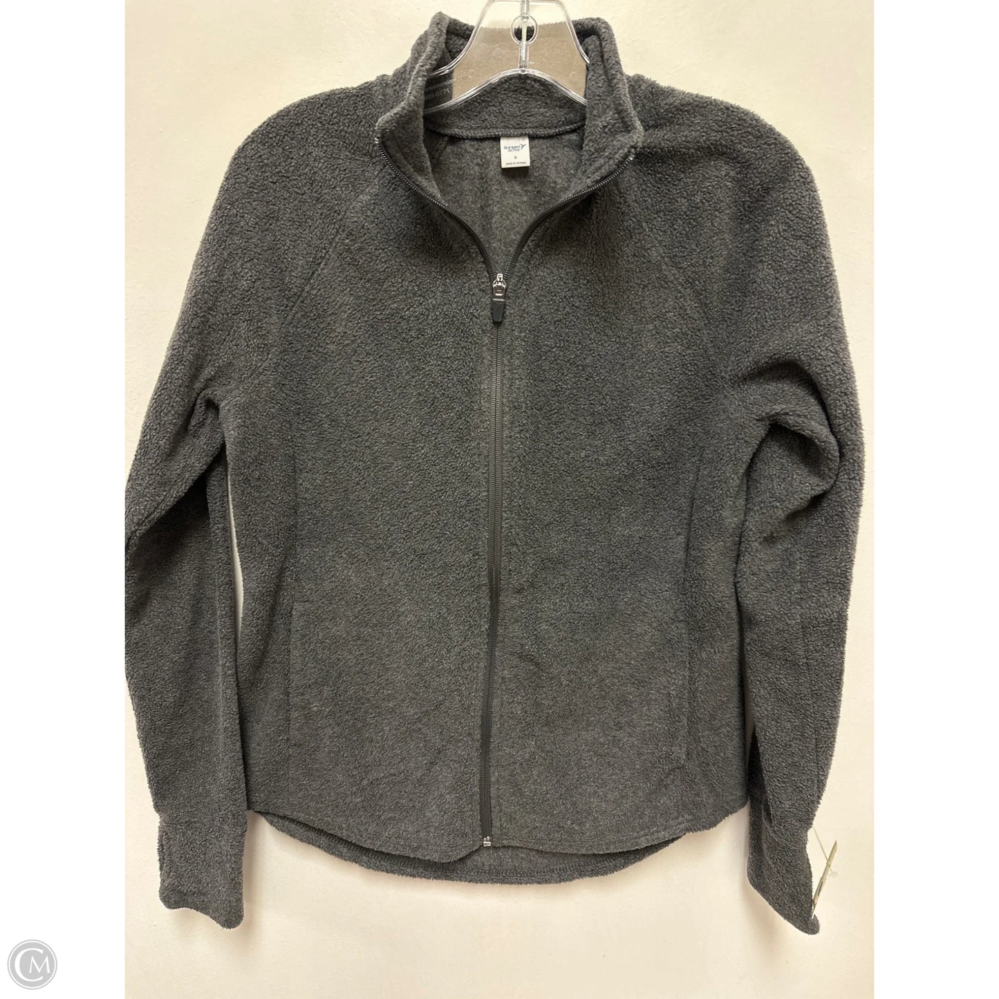 Jacket Fleece By Old Navy In Grey, Size: S