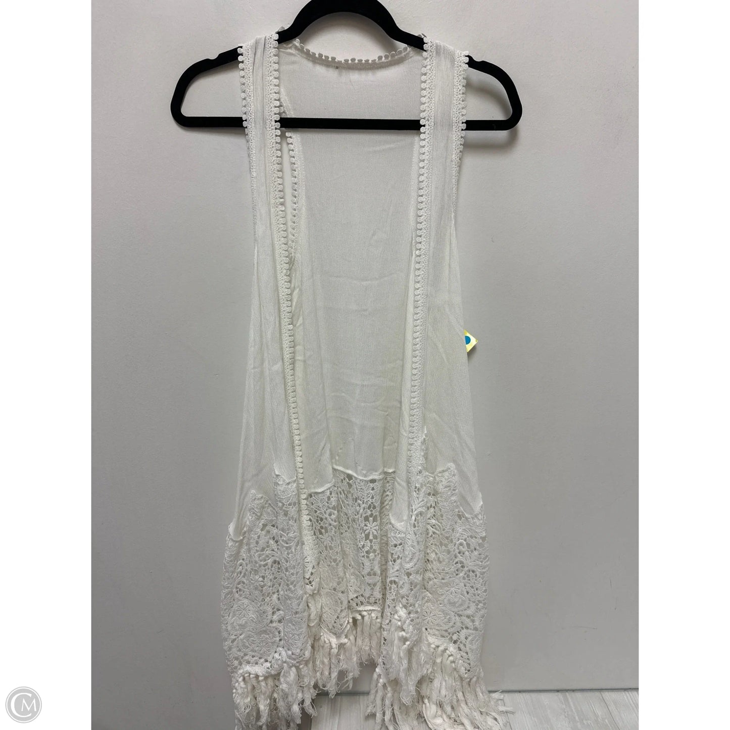 Vest Other By Clothes Mentor In White, Size: M