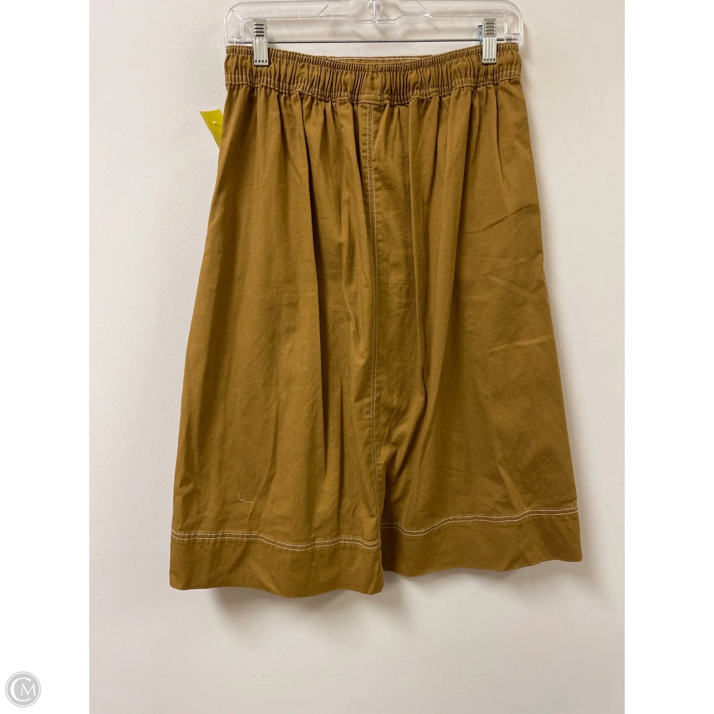 Skirt Midi By Free Assembly In Yellow, Size: 2