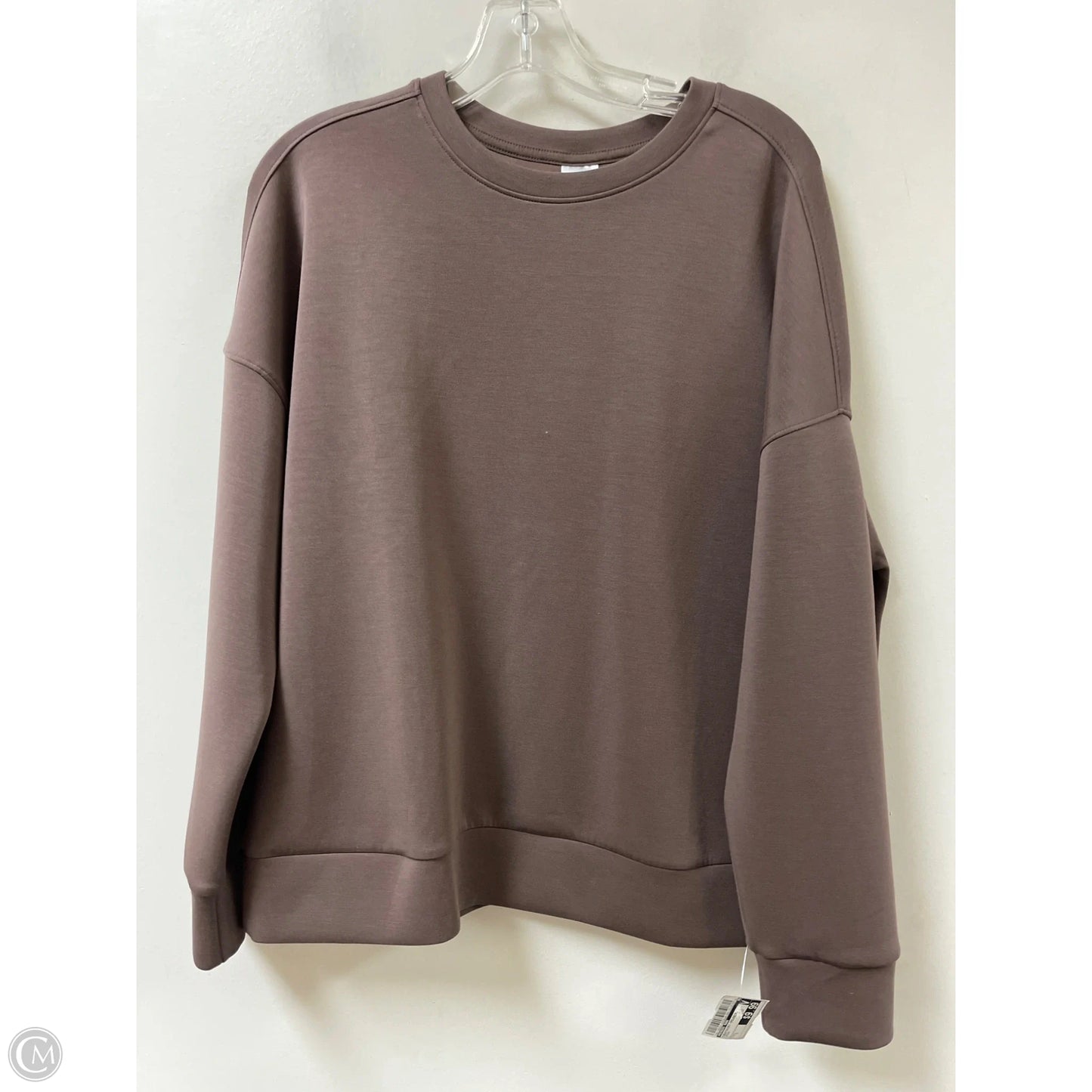 Sweatshirt Crewneck By Members Mark In Brown, Size: L