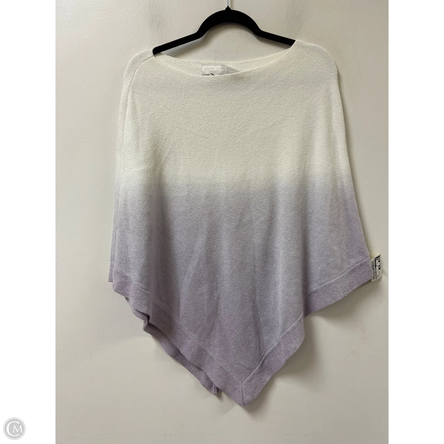 Shawl By Barefoot Dreams In Purple & White, Size: Osfm
