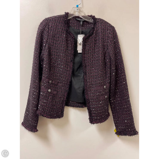 Blazer By White House Black Market In Black & Purple, Size: S