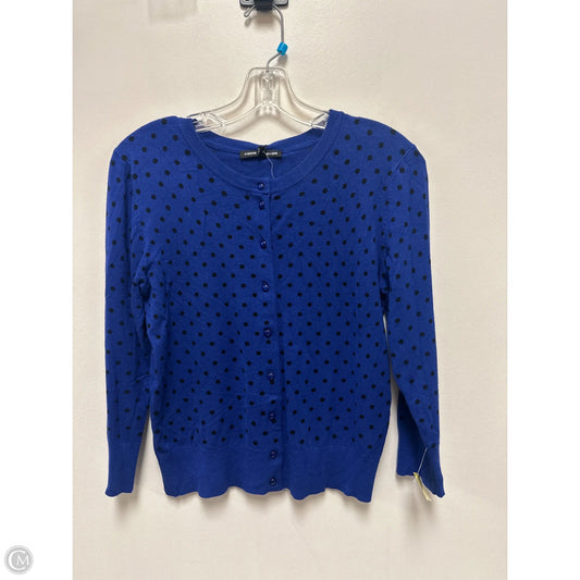 Sweater Cardigan By Cable And Gauge In Polkadot Pattern, Size: S