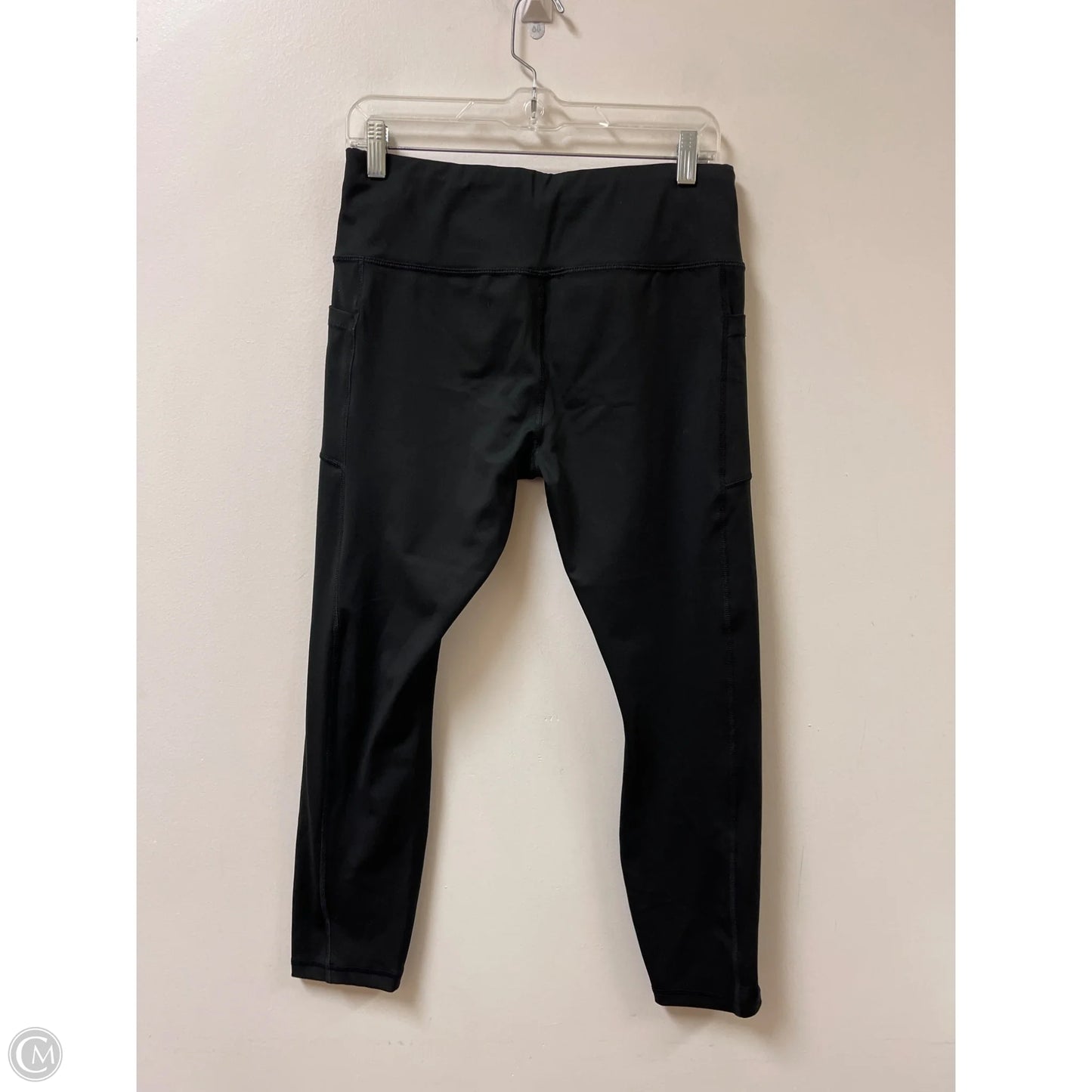 Athletic Leggings By Avia In Black, Size: L