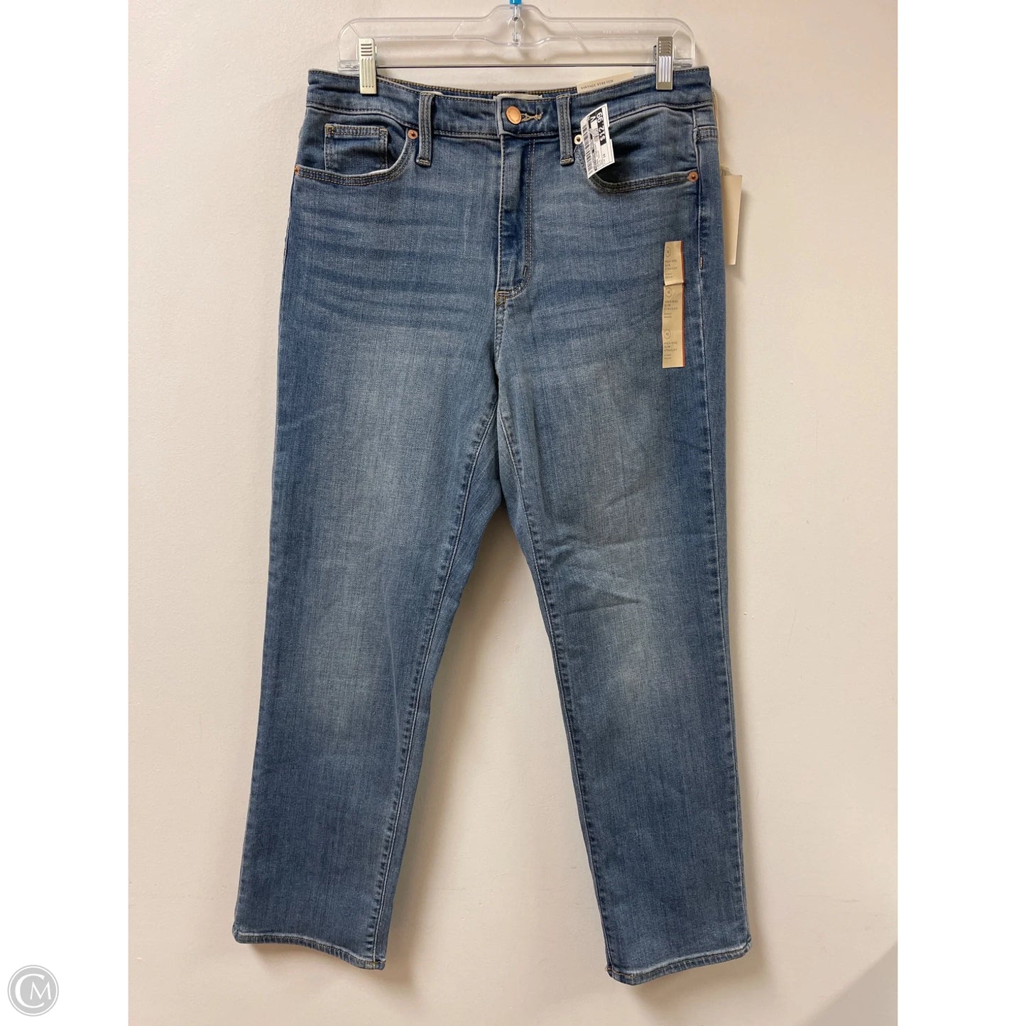 Jeans Straight By Universal Thread In Blue Denim, Size: 10