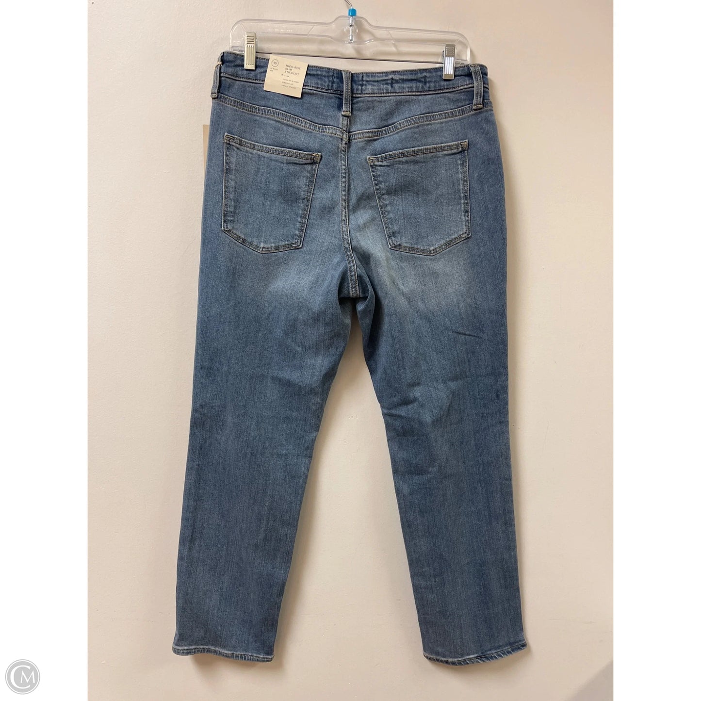 Jeans Straight By Universal Thread In Blue Denim, Size: 10