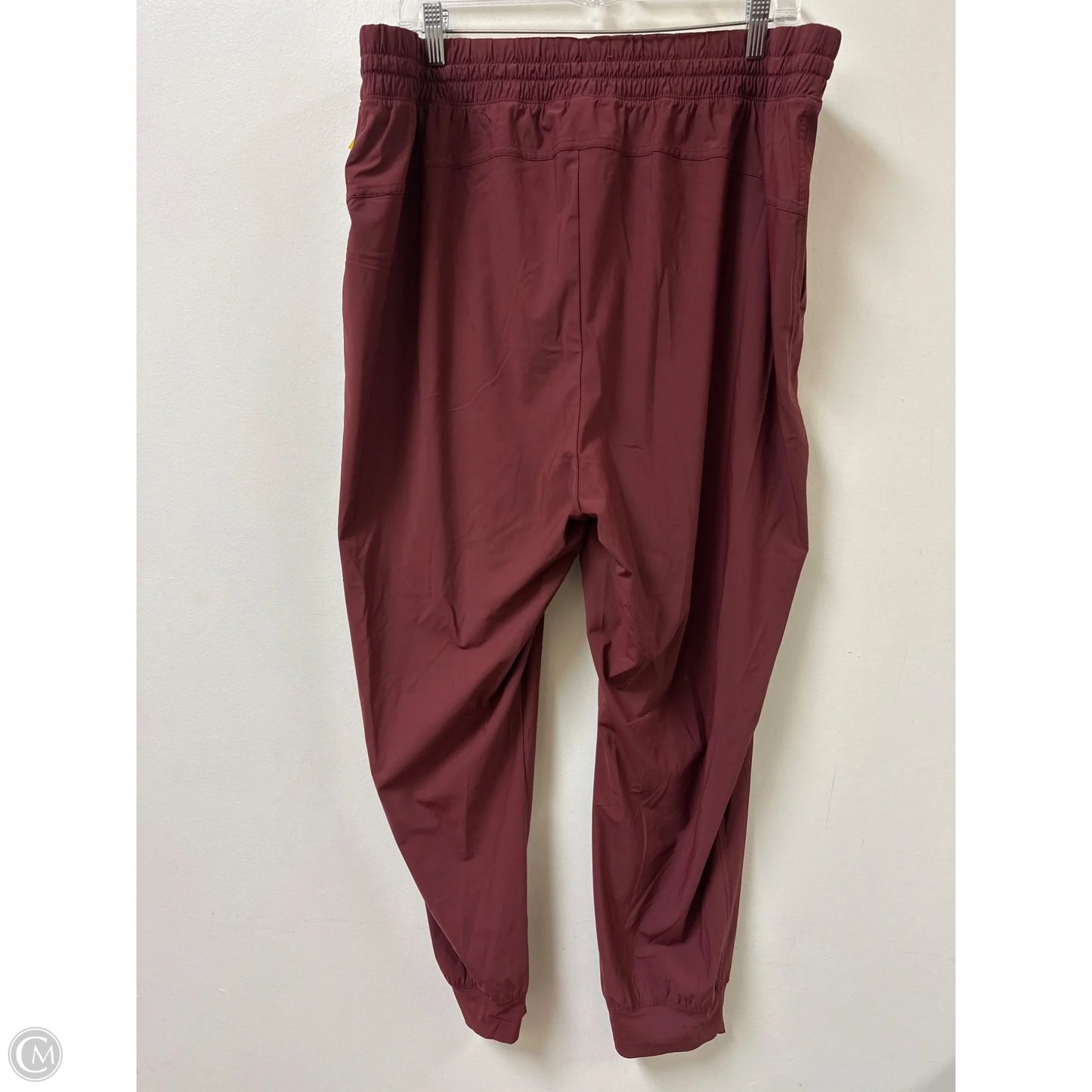 Athletic Pants By Old Navy In Red, Size: 1x