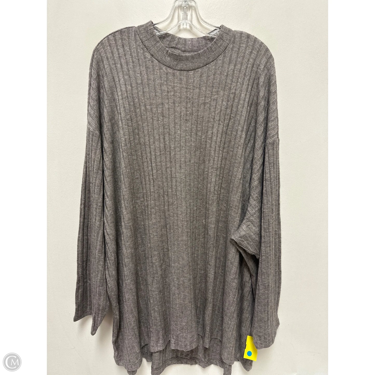 Top Long Sleeve By Old Navy In Brown, Size: 4x