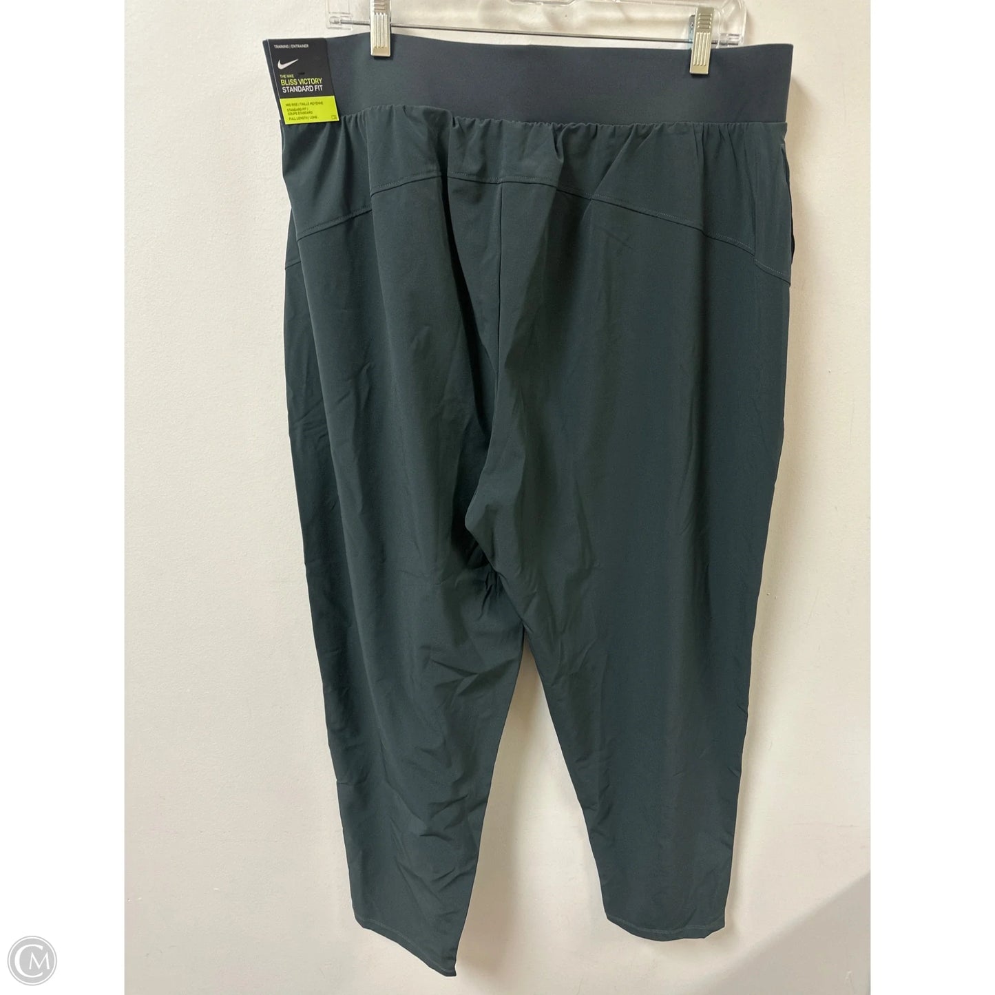 Athletic Pants By Nike In Grey, Size: 1x