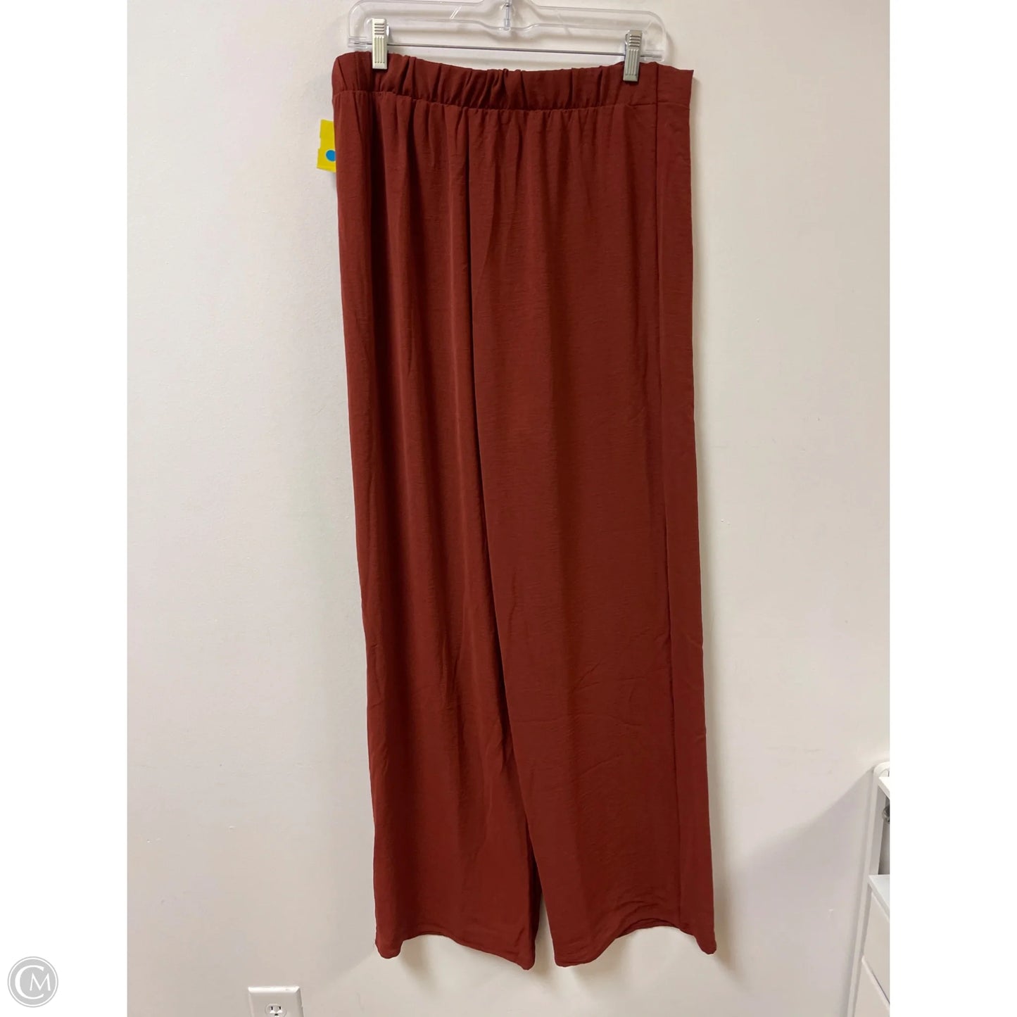 Pants Wide Leg By Fashion Nova In Brown, Size: 16