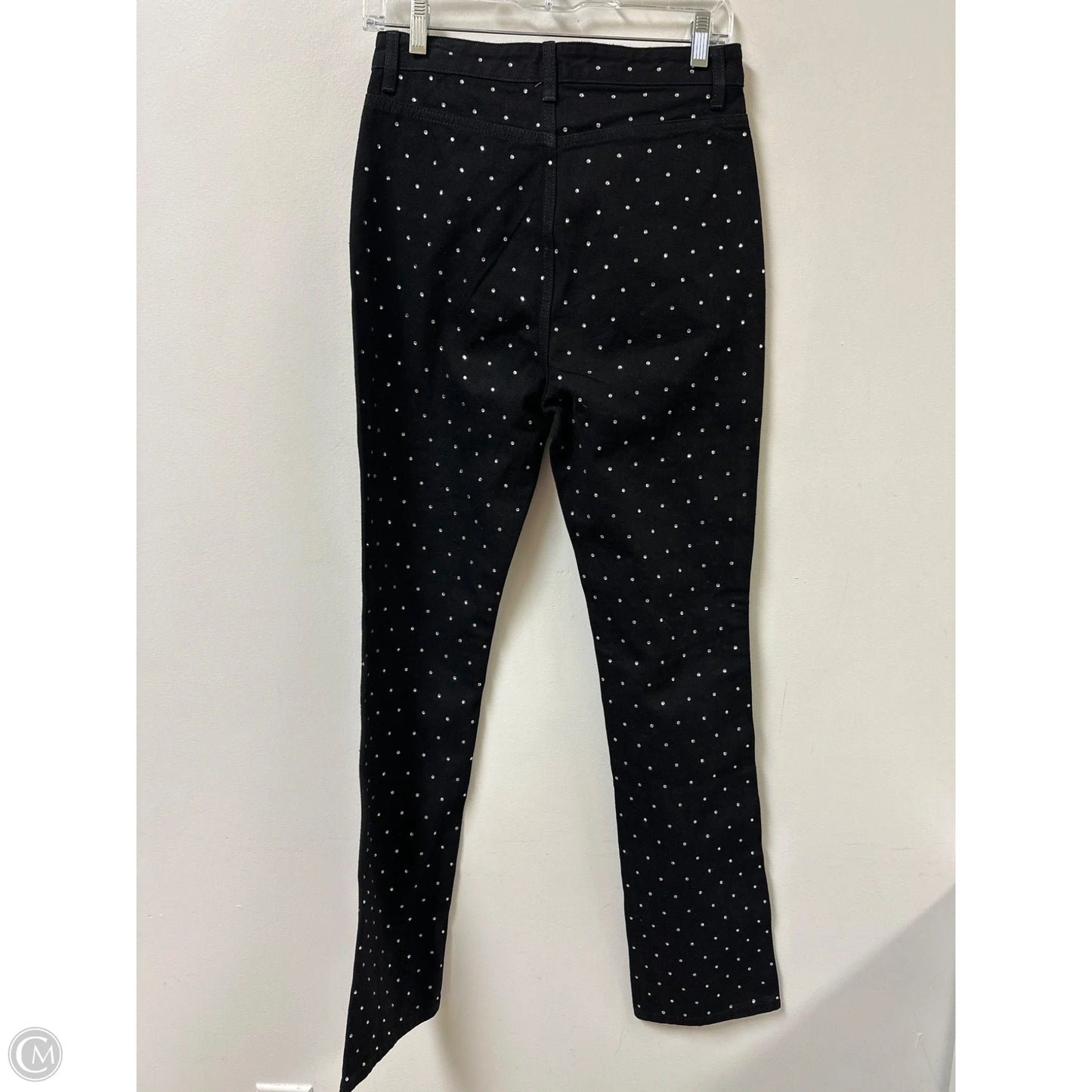 Jeans Flared By Gianni Bini In Black Denim, Size: 4