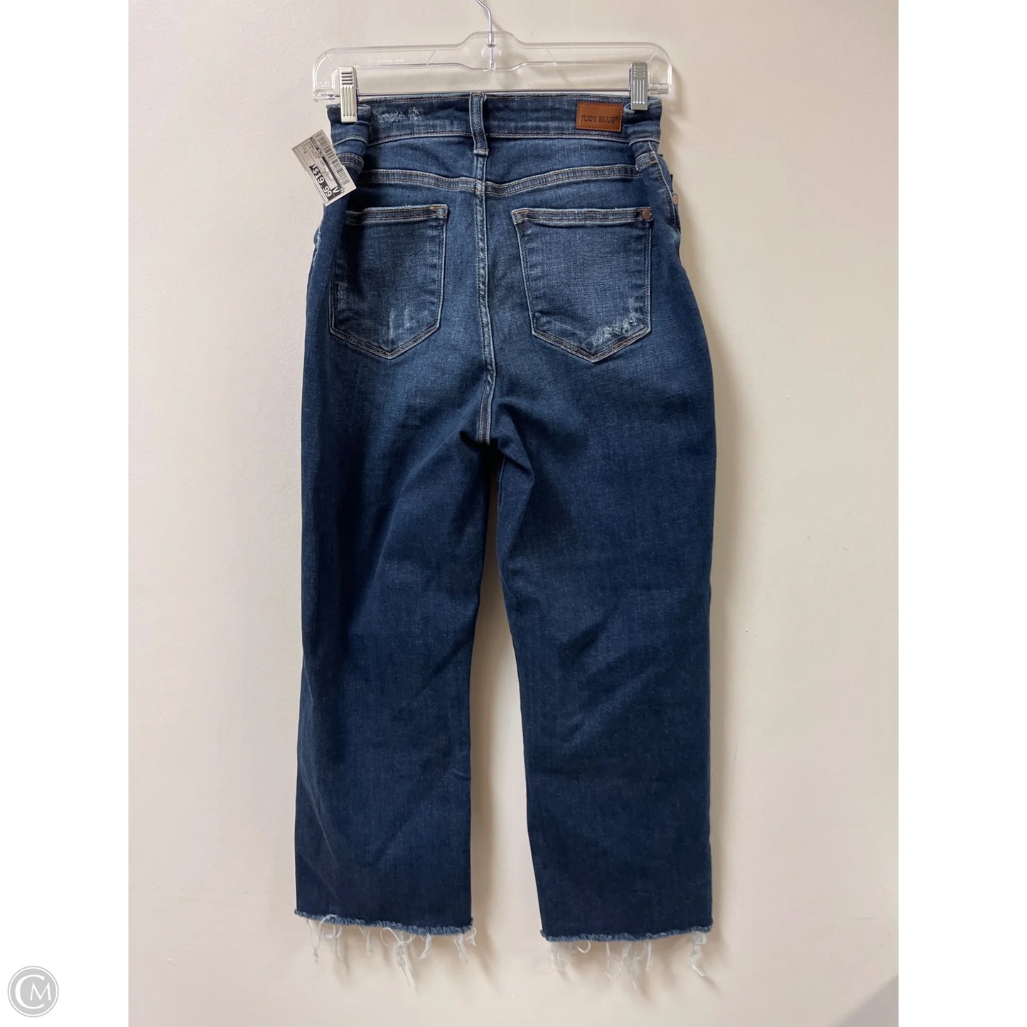 Jeans Wide Leg By Judy Blue In Blue Denim, Size: 8