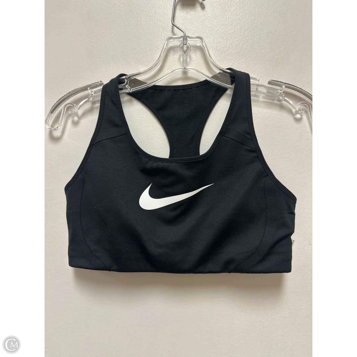 Athletic Bra By Nike In Black, Size: M