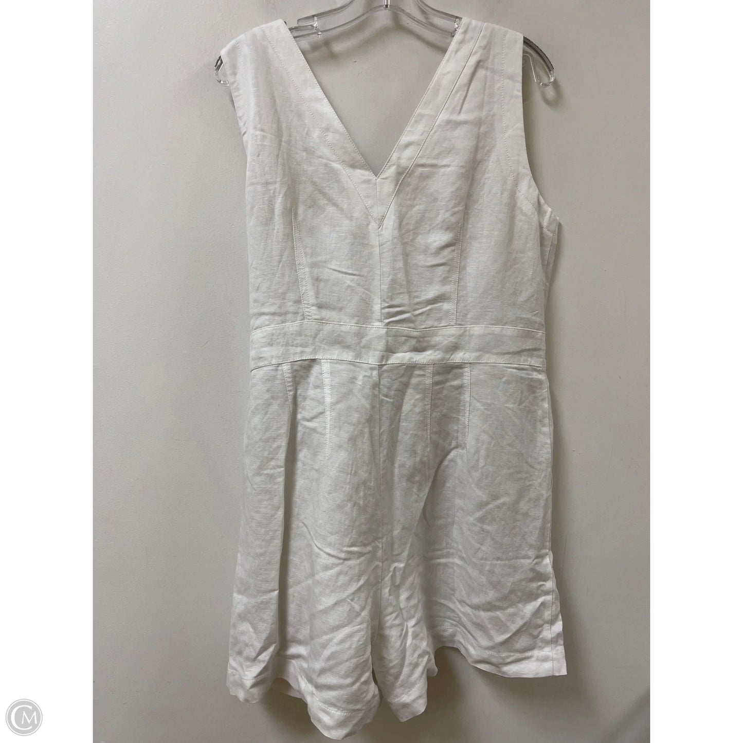 Romper By Loft In White, Size: L