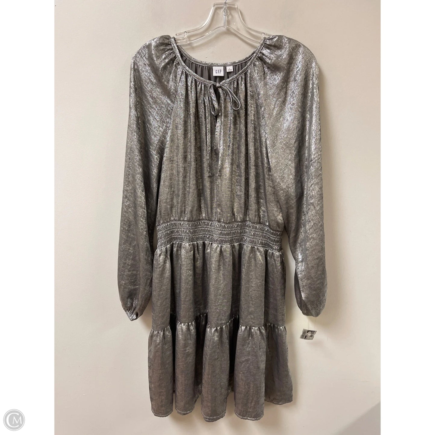 Dress Casual Short By Gap In Silver, Size: L