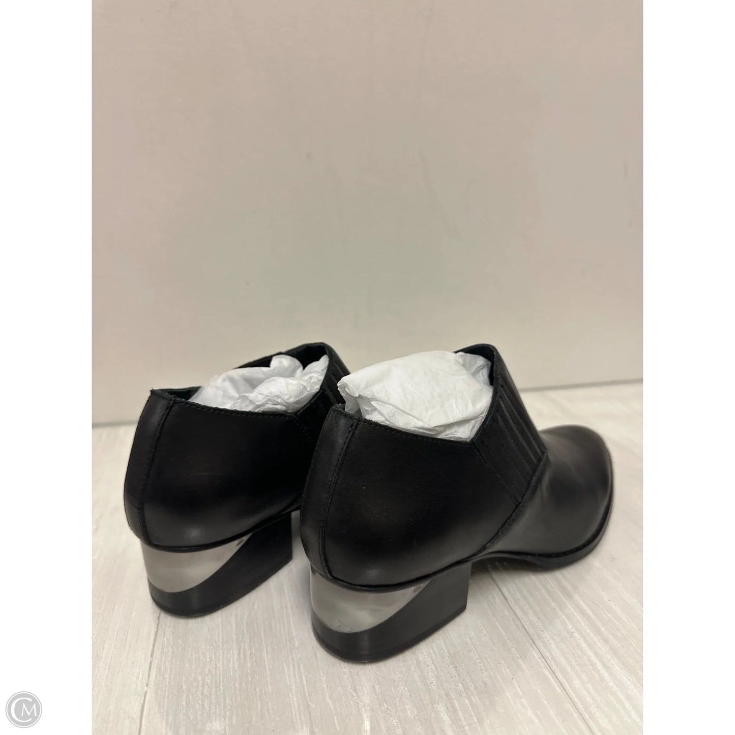 Boots Ankle Heels By Steve Madden In Black, Size: 7.5