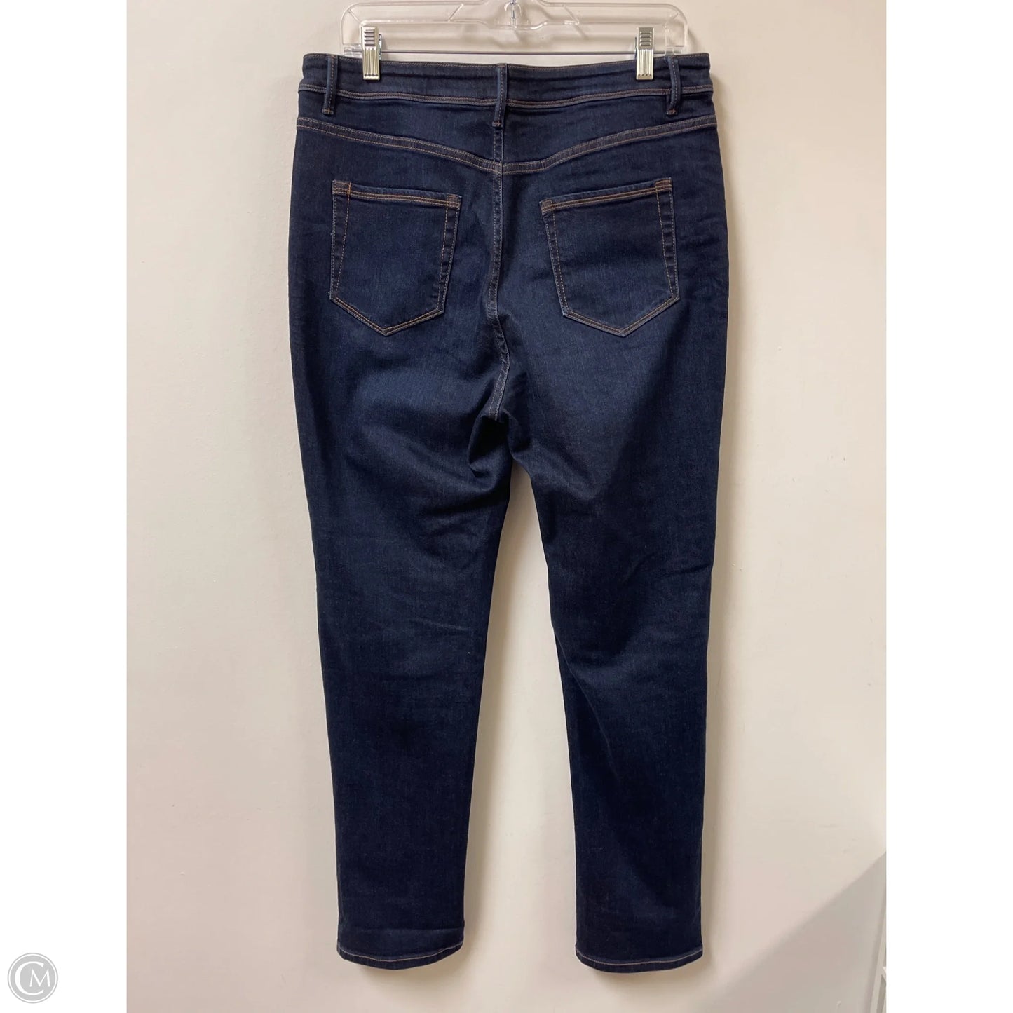 Jeans Straight By J. Jill In Blue Denim, Size: 12
