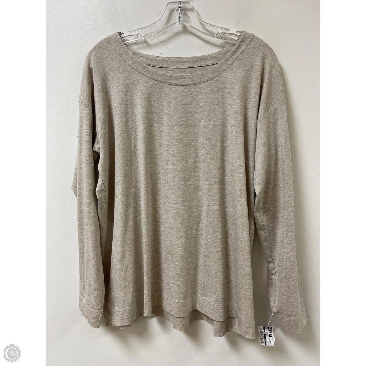 Top Long Sleeve By J. Jill In Cream, Size: M