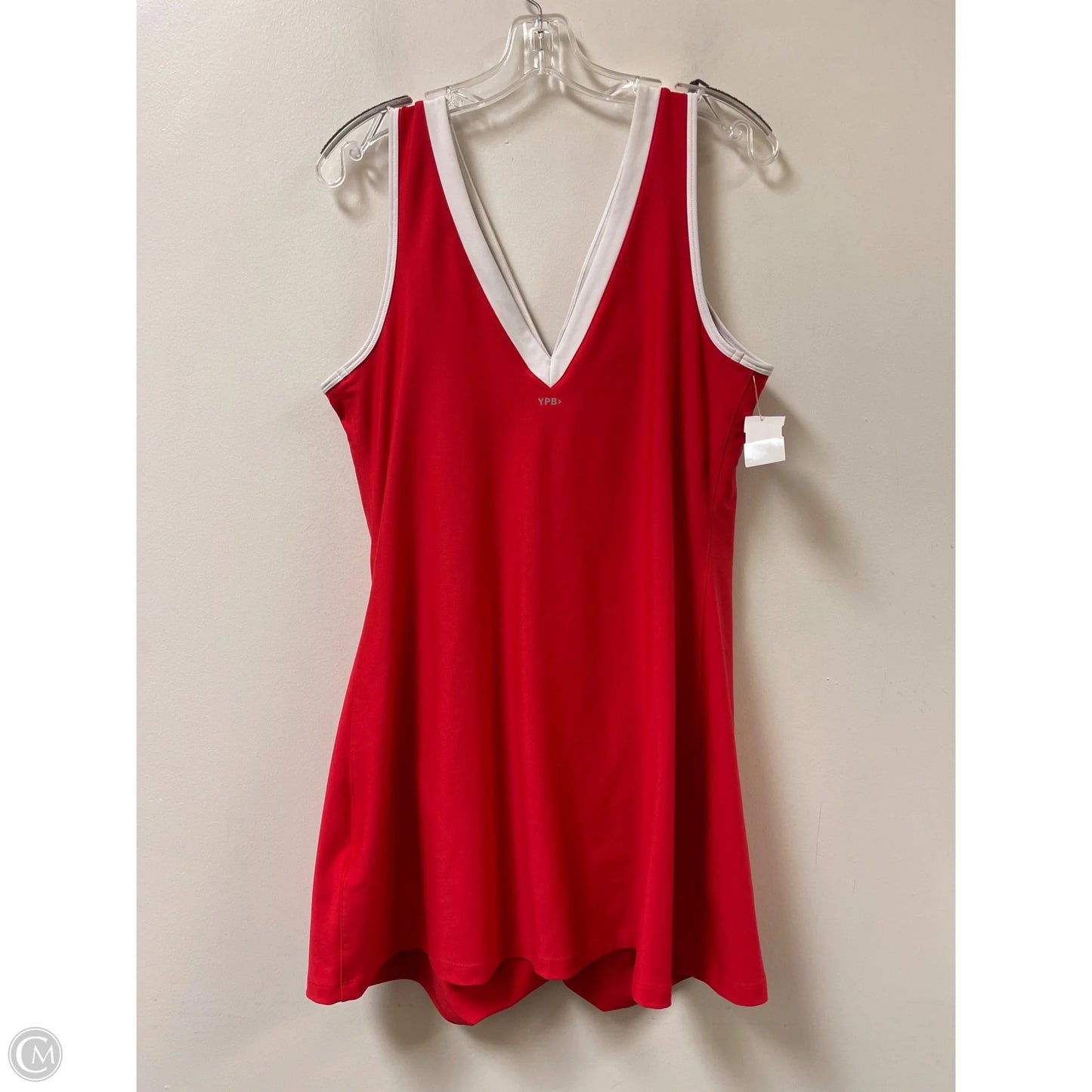 Athletic Dress By Ypb In Red, Size: Xl