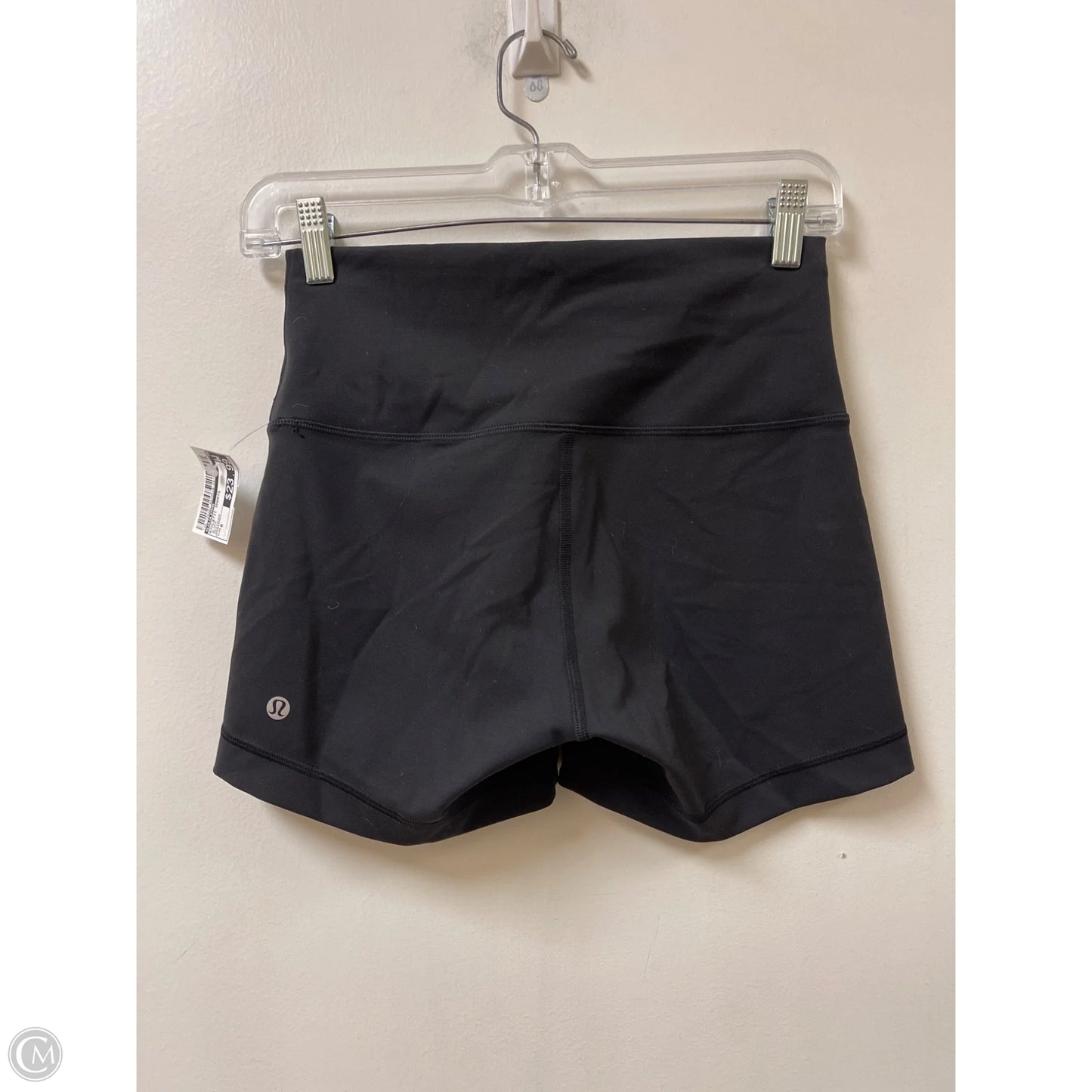 Athletic Shorts By Lululemon In Black, Size: 8