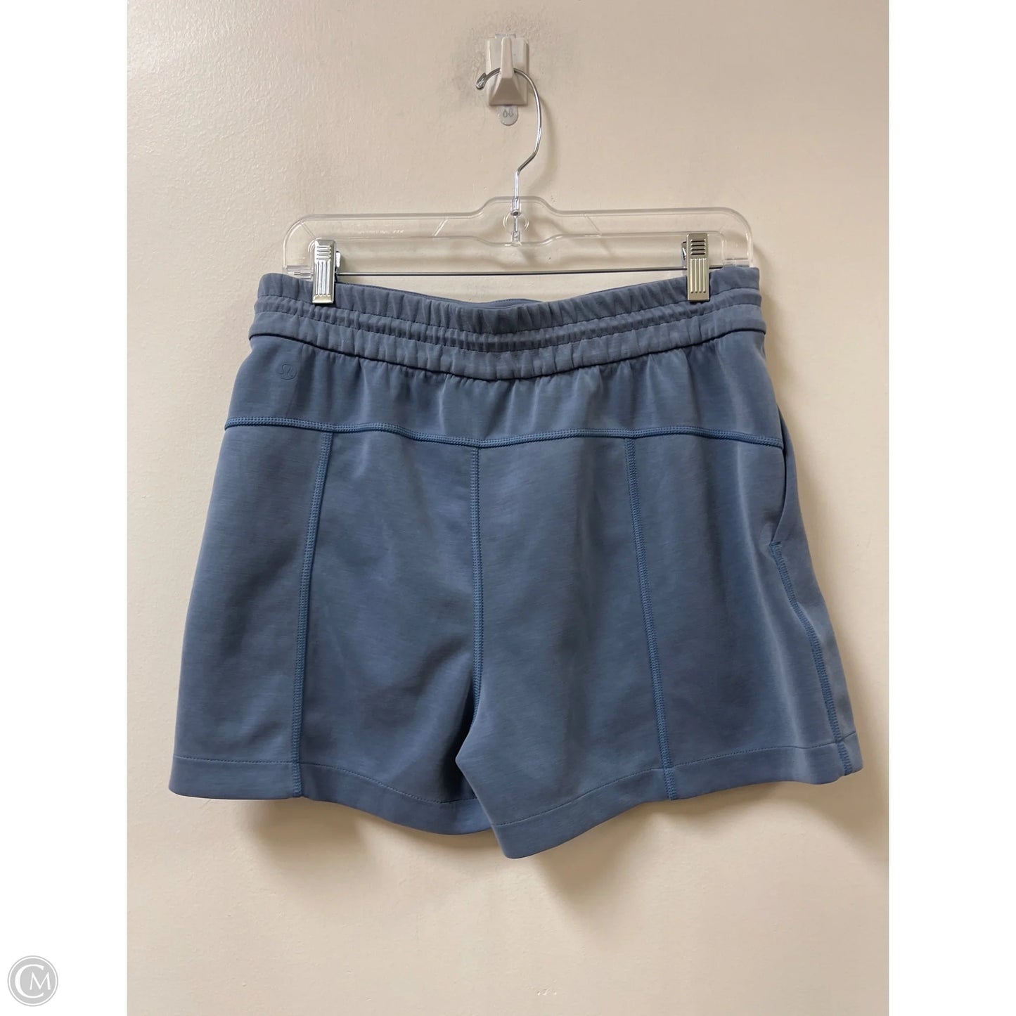 Athletic Shorts By Lululemon In Blue, Size: 8