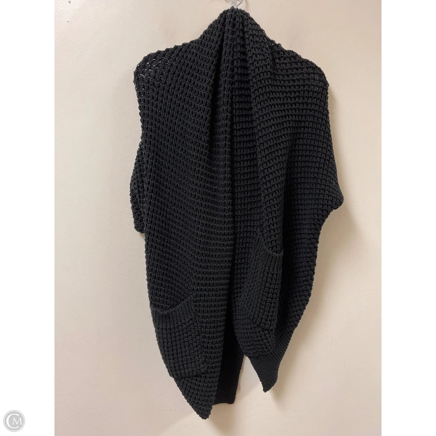 Sweater Cardigan By Trina By Trina Turk In Black, Size: Osfm