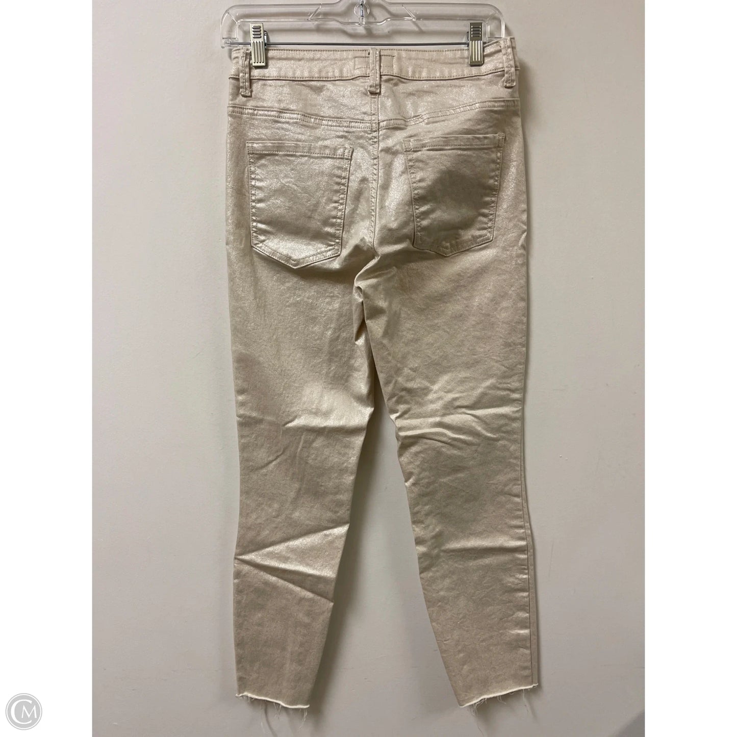 Jeans Skinny By Kut In Cream, Size: 6