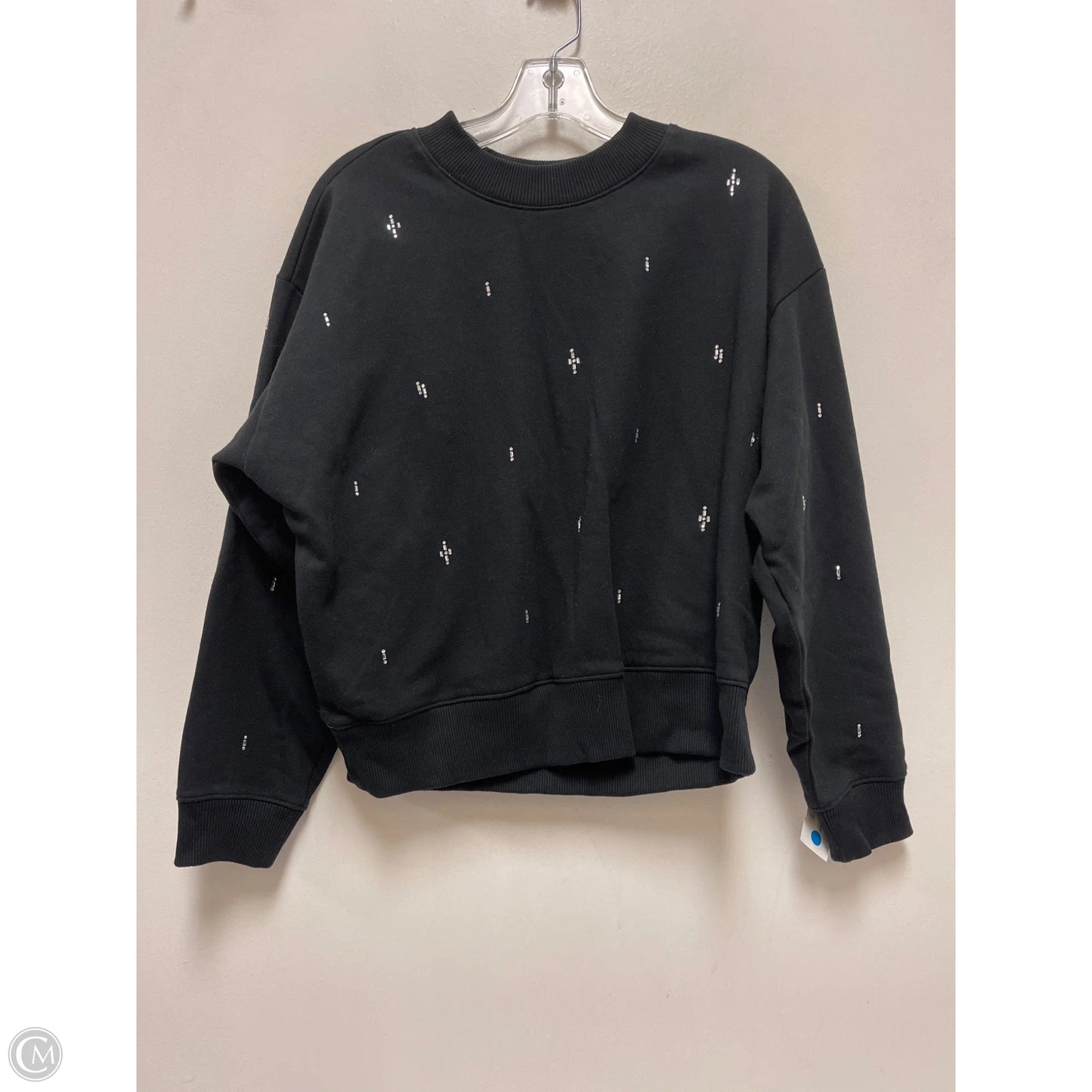 Sweatshirt Crewneck By A New Day In Black, Size: L
