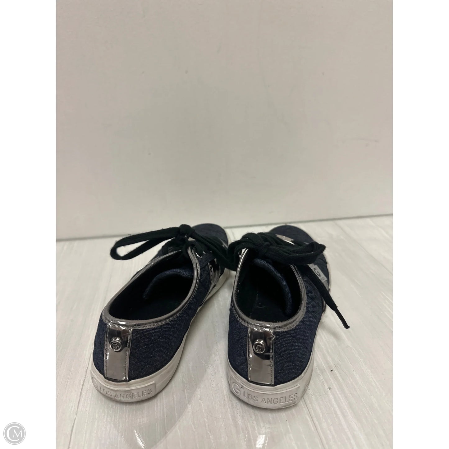 Shoes Sneakers By Clothes Mentor In Black & Blue, Size: 6