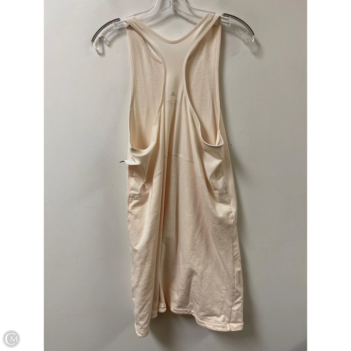 Athletic Dress By Adidas In Cream, Size: L