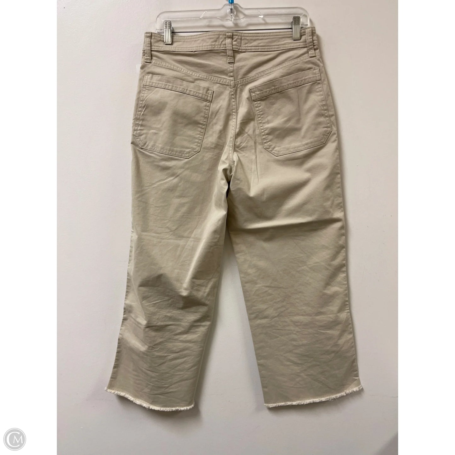 Pants Wide Leg By Banana Republic In Cream, Size: 6