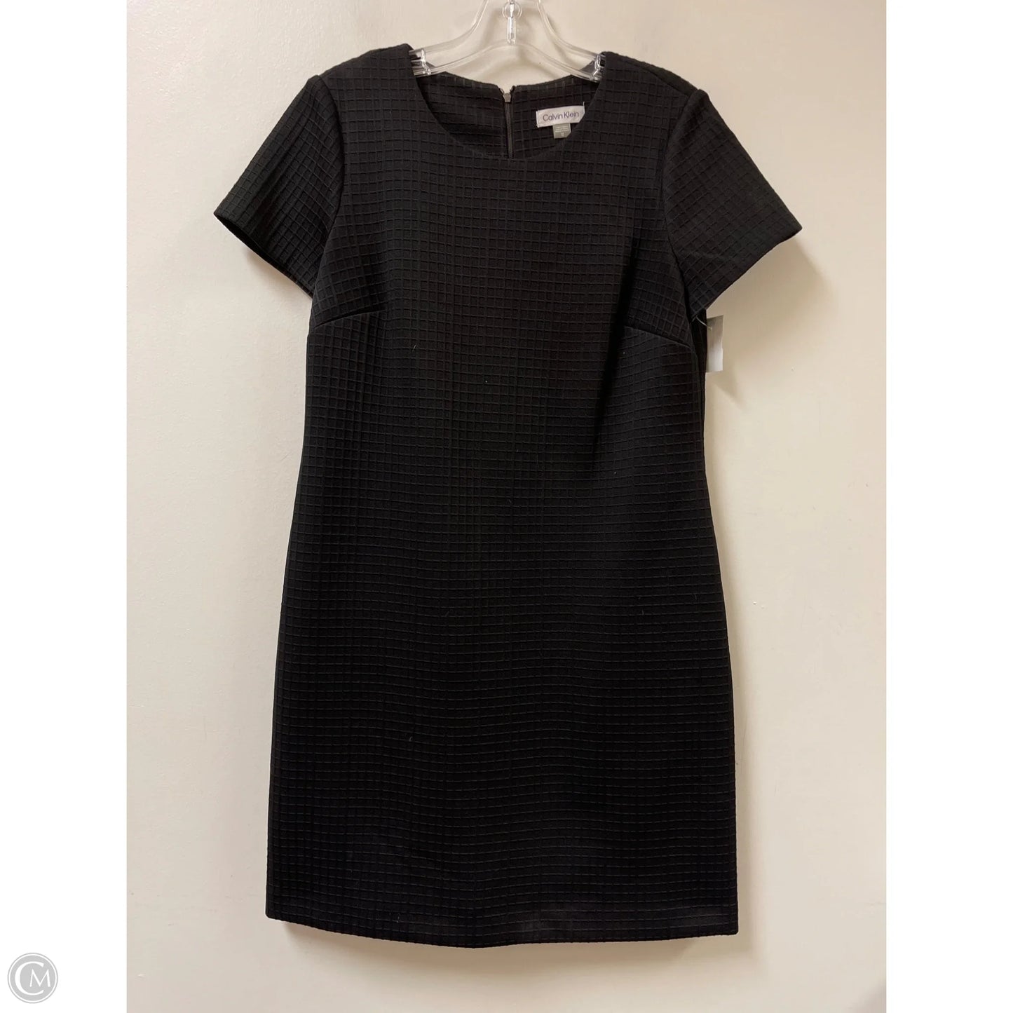 Dress Casual Short By Calvin Klein In Black, Size: L