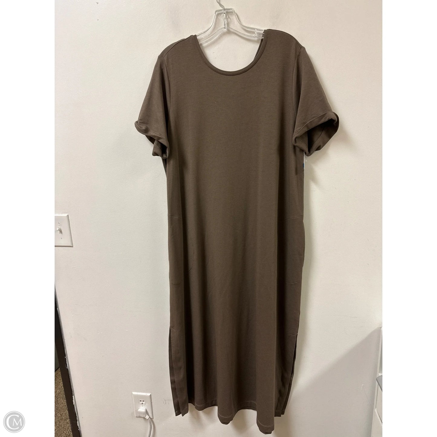 Dress Casual Maxi By Pure Jill In Brown, Size: Xl