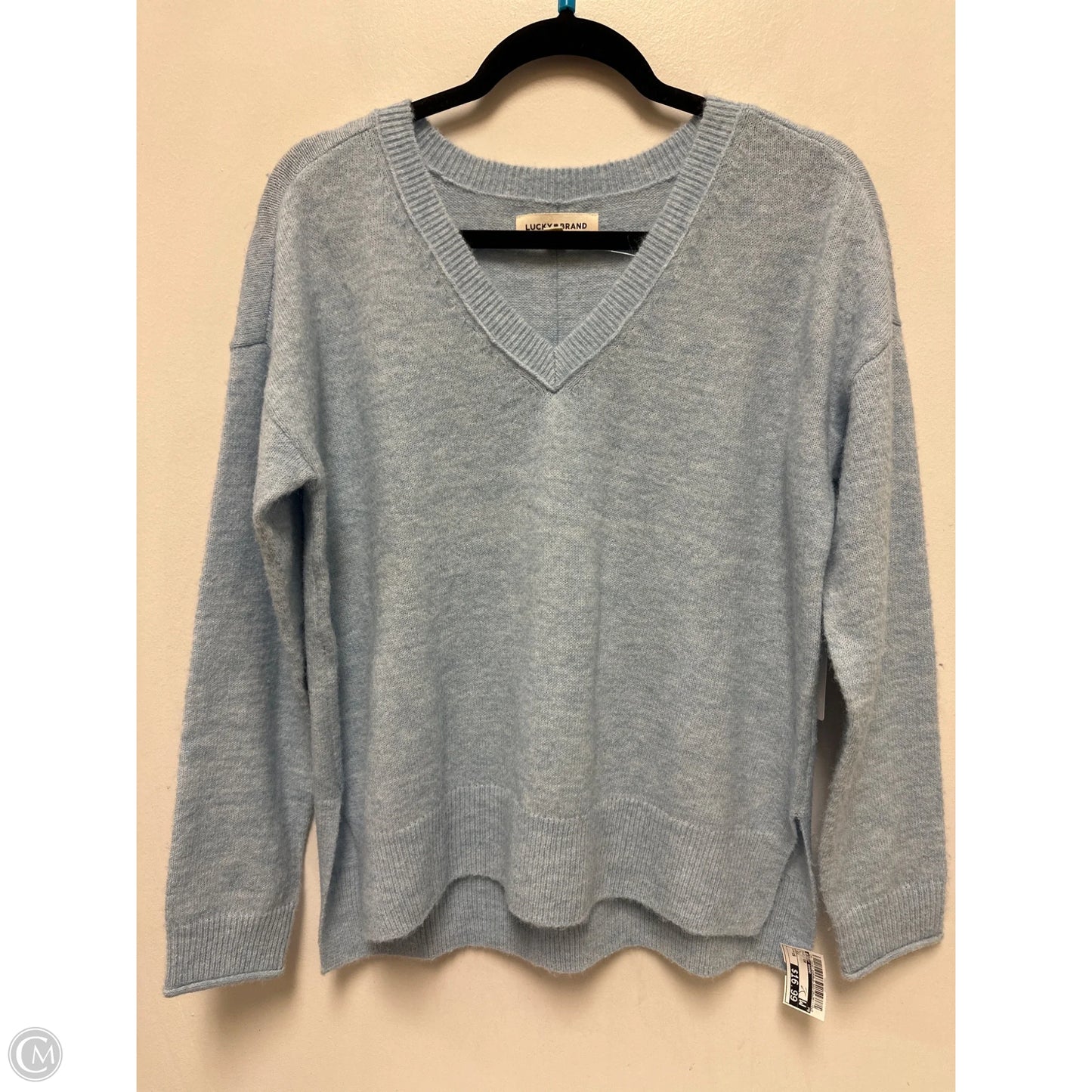 Sweater By Lucky Brand In Blue, Size: Xs