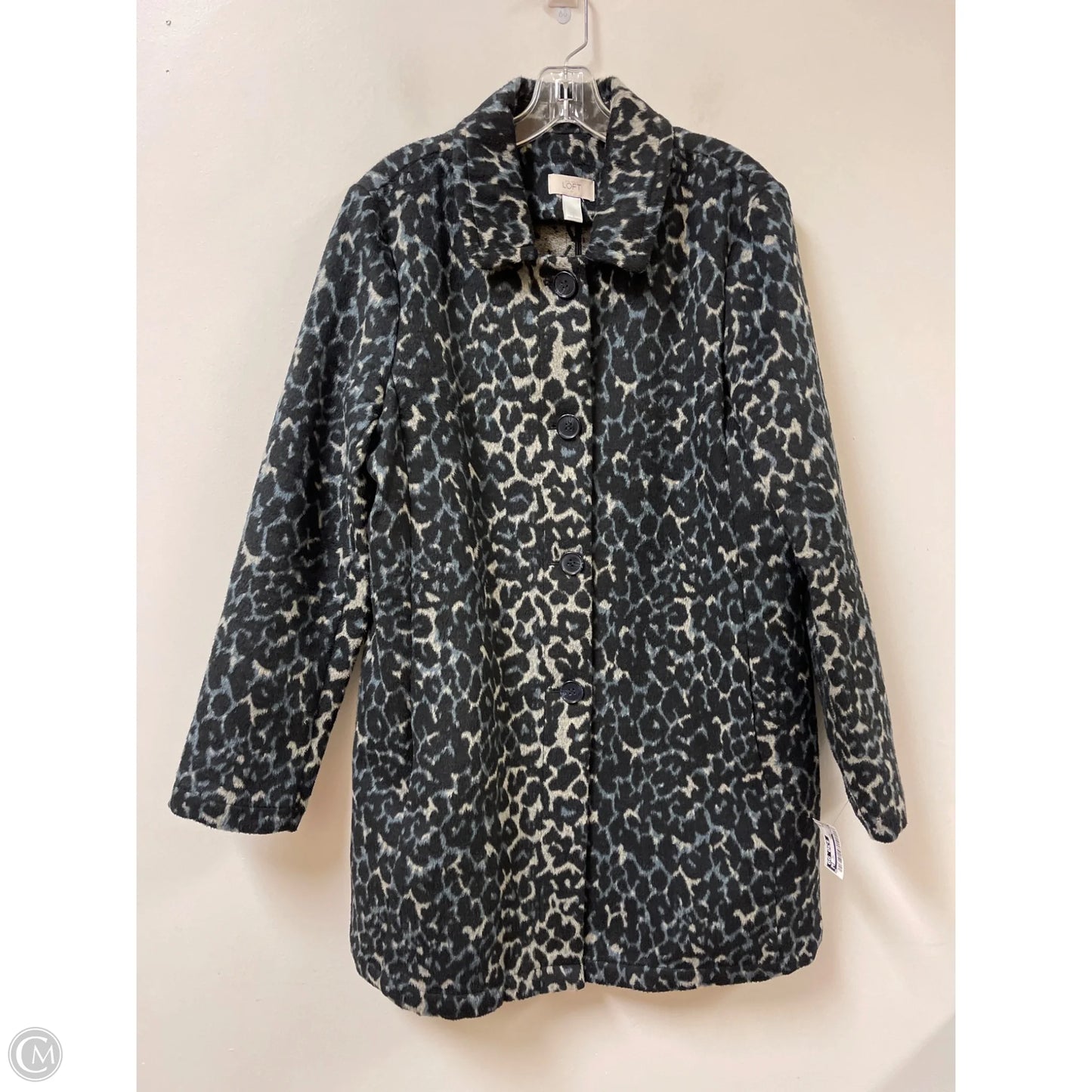 Coat Other By Loft In Animal Print, Size: L