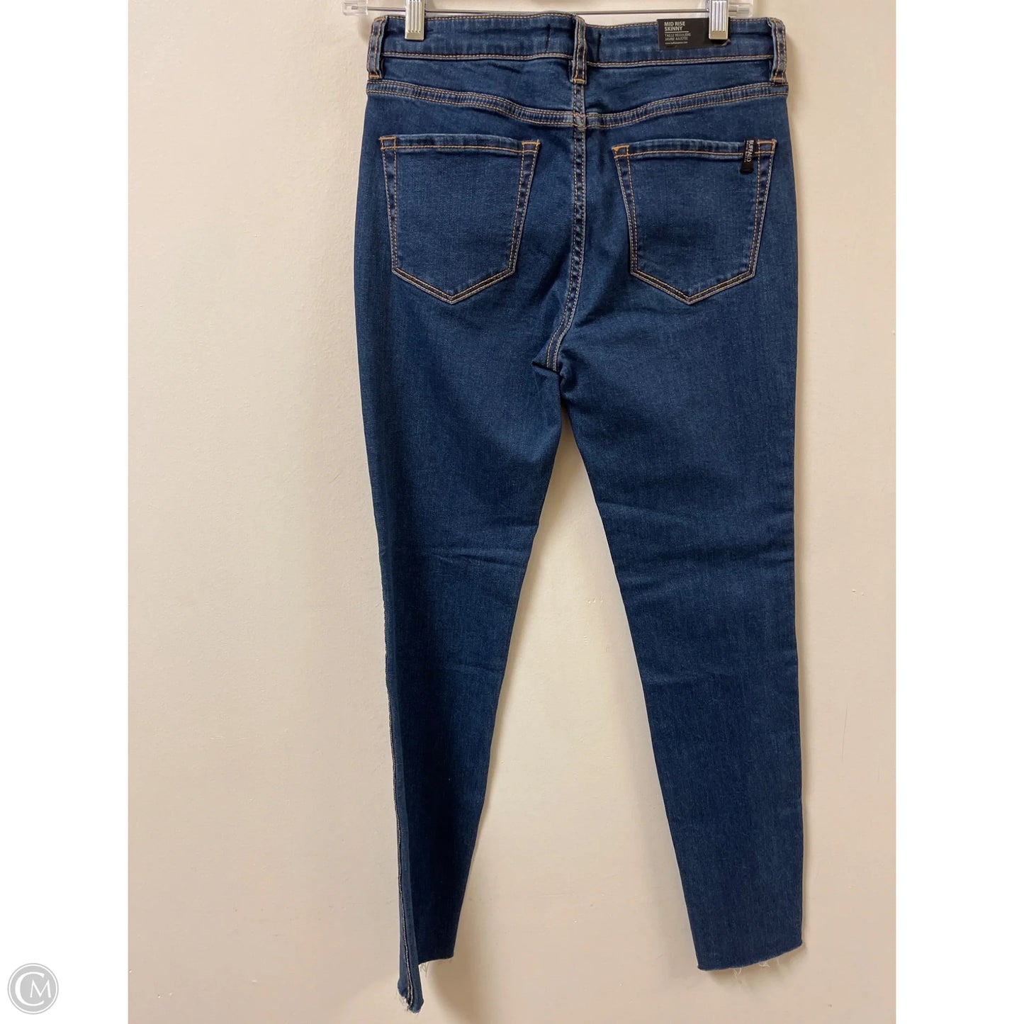 Jeans Skinny By Buffalo David Bitton In Blue Denim, Size: 4