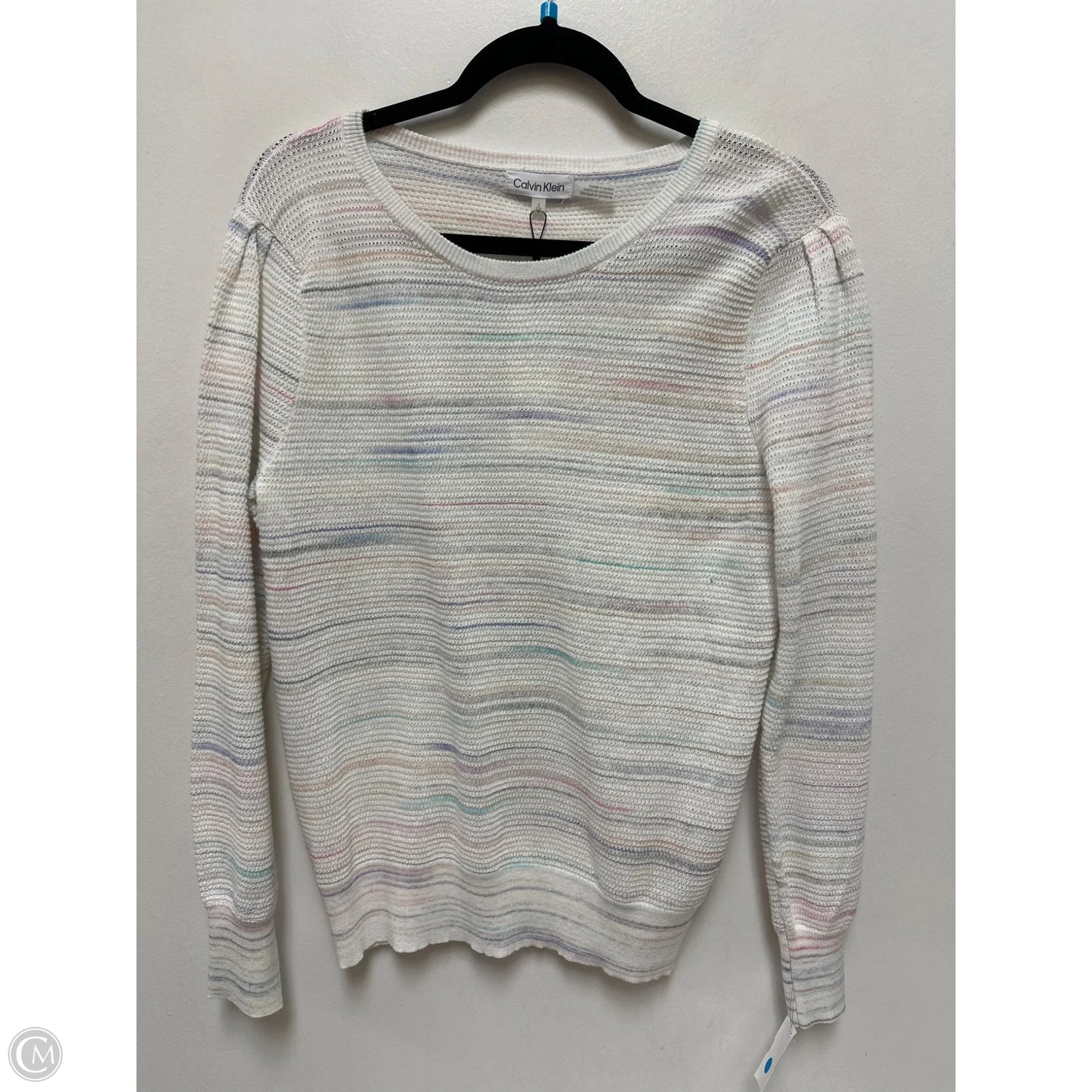 Sweater By Calvin Klein In Multi-colored, Size: S